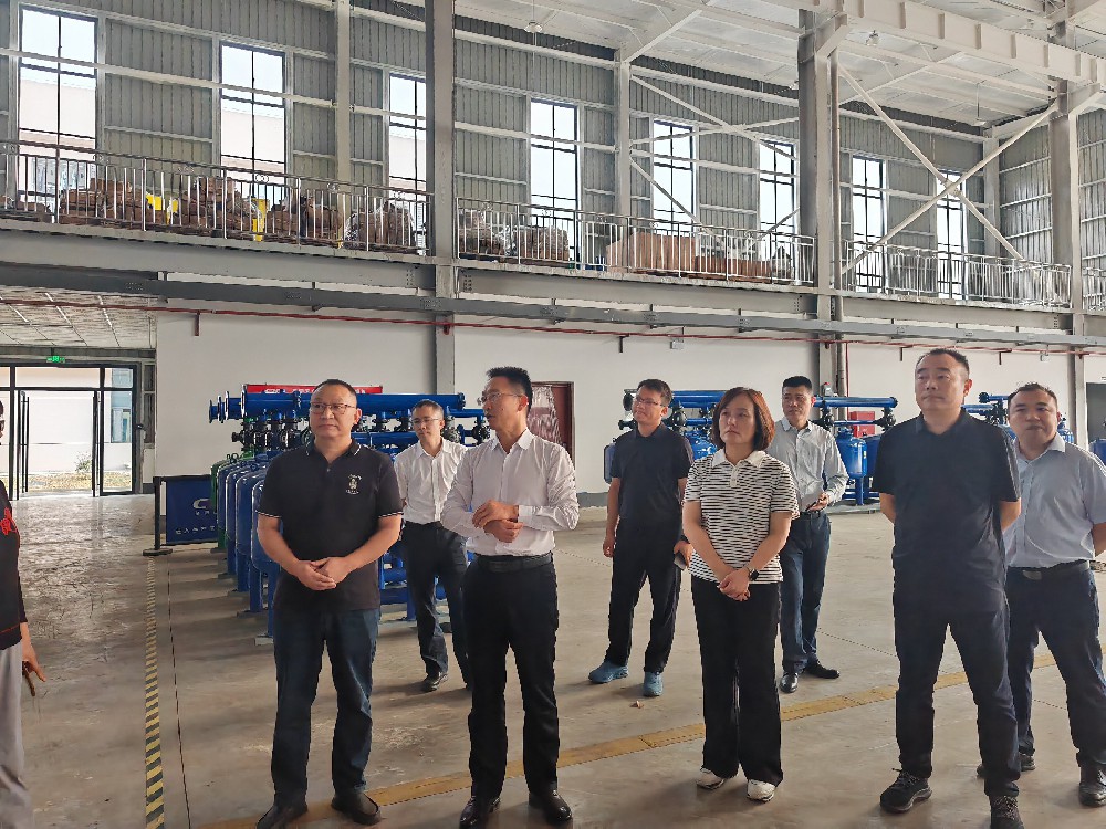 縣領(lǐng)導(dǎo)調(diào)研多靈環(huán)保，共謀高新區(qū)綠色發(fā)展